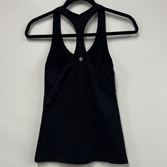 Lululemon Athletica Black Tank Top cherry creek Denver 8 - Picture 5 of 6